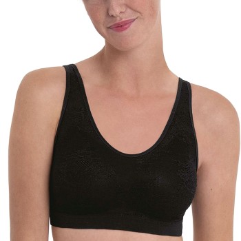 Anita Care BH Essential Lace Post Mastectomy Bralette Sort X-Small Dame
