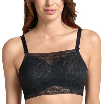 Se Anita Care Bh Fleur Lace Bandeau Top Sort C 85 Dame ved Timarco