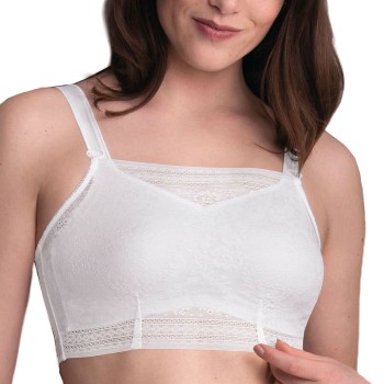 Anita Care Bh Fleur Lace Bandeau Top Hvid C 85 Dame