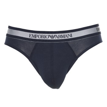 Emporio Armani Armani Stretch Cotton Brief Marineblå bomuld Small Herre