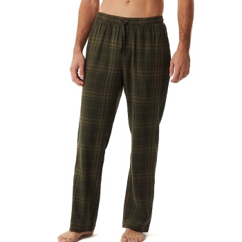 Björn Borg Core Soft Flannel Pyjama Pants Militærgrøn  Large Herre