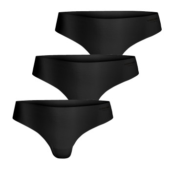 Björn Borg Trusser 3P Invisible Thong Flerfarvet X-Large Dame