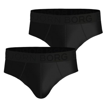 Björn Borg 2P Sports Mesh Brief Sort polyester X-Large Herre