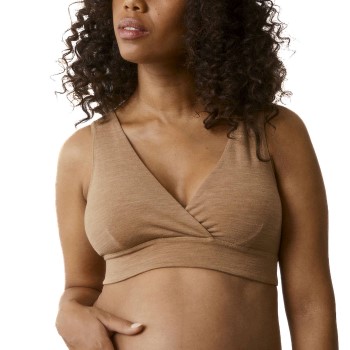 Boob BH The Go-To Merino wool bra Beige merinould X-Large Dame