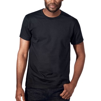 Se Bread & Boxers Bread and Boxer Cotton Crew Neck Sort økologisk bomuld X-Large Herre ved Timarco