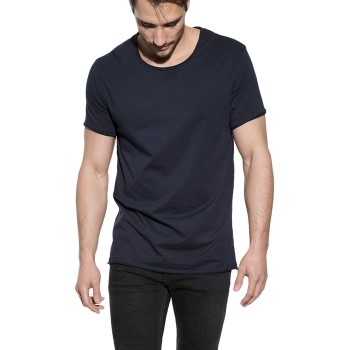 Bread & Boxers Bread and Boxers Crew Neck Relaxed Marineblå økologisk bomuld X-Large Herre