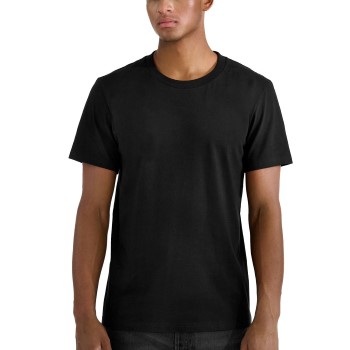 Bread & Boxers Bread and Boxers Light Weight Tee Sort økologisk bomuld Small Herre