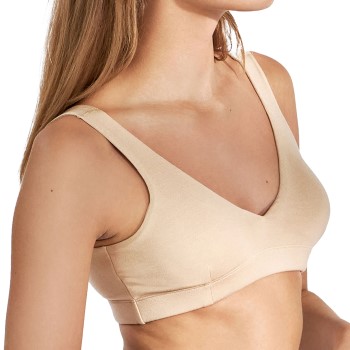 Bread & Boxers Bread and Boxers Padded Soft Bra BH Beige modal X-Small Dame