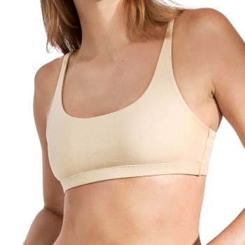 Bread & Boxers Bread and Boxers Soft Bra BH Beige økologisk bomuld Small Dame