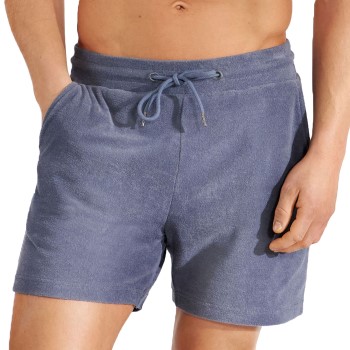 Bread & Boxers Bread and Boxers Terry Shorts Lyseblå økologisk bomuld X-Large Herre