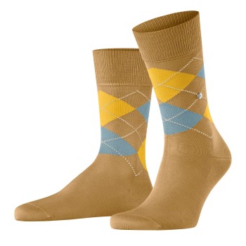 Burlington Strømper Manchester Mercerised Cotton Sock Senepsgul Str 40/46 Herre