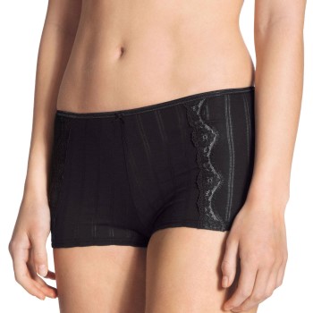 Se Calida Trusser Etude Toujours High-Waist Panty Sort bomuld Large Dame ved Timarco