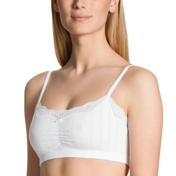 Calida BH Etude Toujours Top Hvid bomuld X-Small Dame