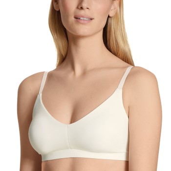 Calida BH Natural Skin Bralette Hvid Medium Dame