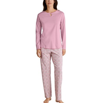 Calida Sweet Dreams Pyjamas Rosa Mønster  bomuld Small Dame