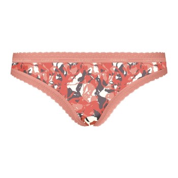 Calvin Klein Trusser Bottoms Up Refresh Thong Orange mønster polyamid X-Large Dame