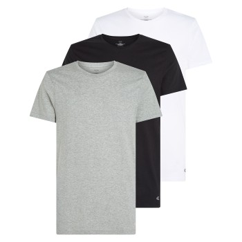 Calvin Klein 3P Crew Neck T-Shirt Flerfarvet bomuld Medium Herre