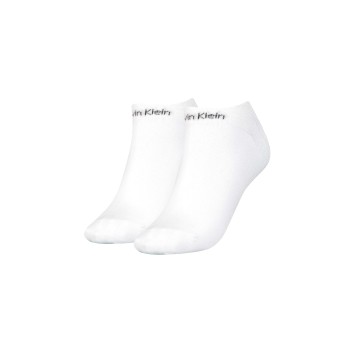 Calvin Klein Legwear Calvin Klein Strømper 2P Leanne Coolmax Gripper Liner Socks Hvid Strl 37/41 Dame