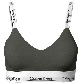 Calvin Klein BH Modern Cotton Light Lined Bralette Oliven Small Dame