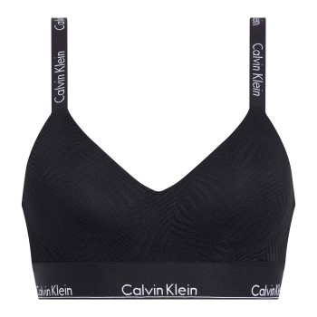 Calvin Klein BH Modern Lace Lightly Lined Bralette Sort polyamid Medium Dame