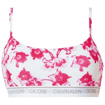 Calvin Klein BH One Cotton Bralette Hvid Mønster Small Dame