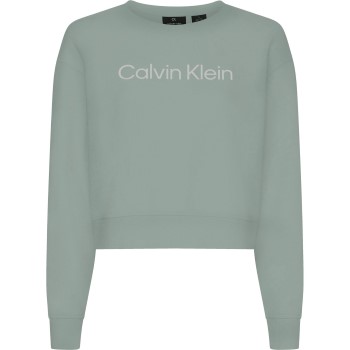 Calvin Klein Sport Essentials PW Pullover Sweater Blå bomuld Medium Dame
