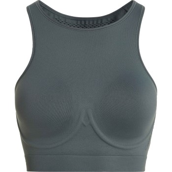 Calvin Klein BH Sport Soft Medium Support Sports Bra Grøn polyamid X-Large Dame