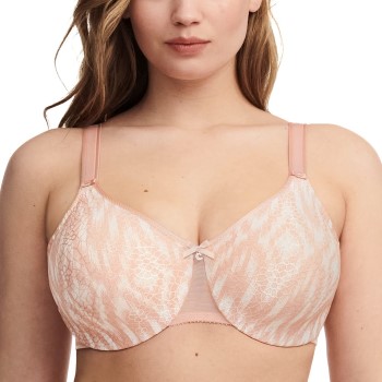 Chantelle BH C Magnifique Underwired Bra Hvid/Rosa F 70 Dame