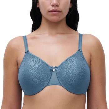 Chantelle BH C Magnifique Underwired Bra Jeansblå F 70 Dame
