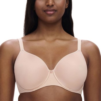 Chantelle BH Comfort Chic Back Smoothing T-Shirt Bra Lyserosa H 75 Dame