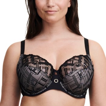 Chantelle BH Corsetry Underwired Very Covering Bra Sort F 70 Dame