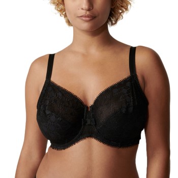 Chantelle BH Day To Night Covering Underwired Bra Sort nylon G 70 Dame