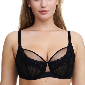 Chantelle BH Pulp Covering Underwired Bra Sort G 80 Dame