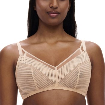 Chantelle Bh Pulp Wirefree Support Bra Beige C 80 Dame