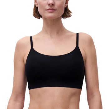 Chantelle Bh Soft Stretch Padded Bralette Sort nylon XL/XXL Dame
