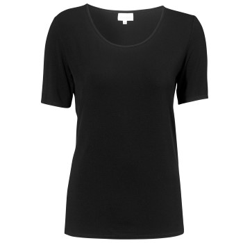 Damella Bamboo  31302 T-Shirt Sort Bambus Large Dame