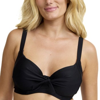 Damella Goldie Underwire Bikini Bra Sort F 44 Dame
