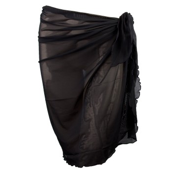 Damella Greta Basic Mesh Sarong Sort One Size Dame