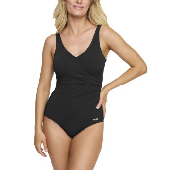 Damella Julia Chlorine Resistant Swimsuit Sort polyamid 48 Dame