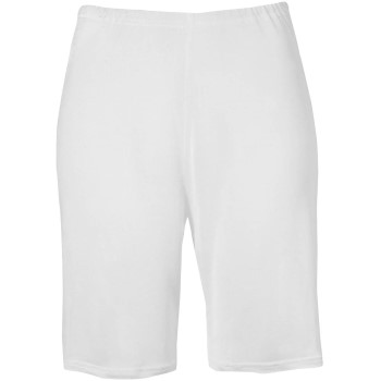 Damella Microfiber Waist Slip Shorts Hvid viskose 46 Dame
