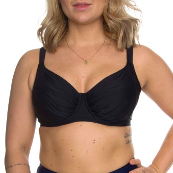 Damella Sophia Basic Underwired Bikini Bra Sort polyester B 38 Dame