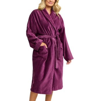 Damella Unisex Torekov Robe Blomme bomuld X-Small Dame