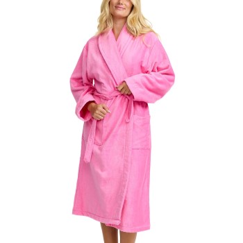 Damella Unisex Torekov Robe Rosa Mønster  bomuld Small Dame