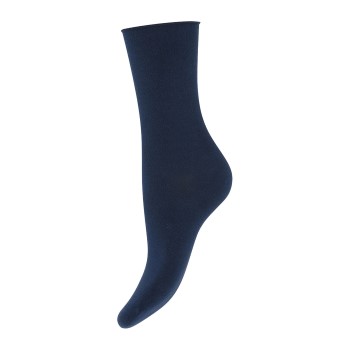 Decoy Strømper Bamboo Thin Socks Marineblå Strl 37/41 Dame