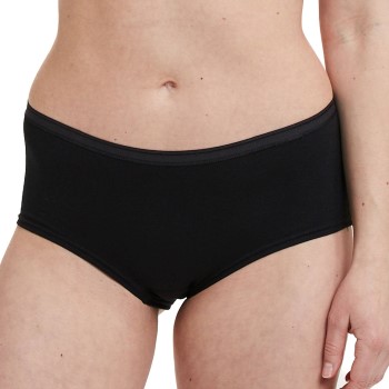 Decoy Trusser 5P Hipsters Sort økologisk bomuld XX-Large Dame