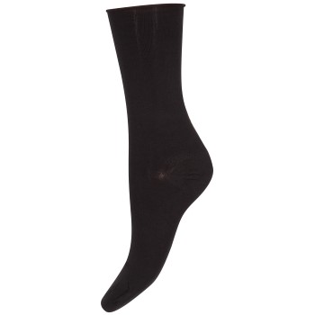Decoy Strømper Thin Comfort Top Socks Sort Strl 37/41 Dame