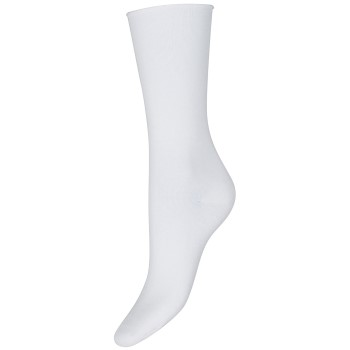 Decoy Strømper Thin Comfort Top Socks Hvid Strl 37/41 Dame