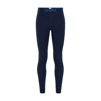 Dovre Organic Wool Long Johns Marineblå merinould X-Large Herre