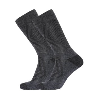 Dovre Strømper 2P Organic Wool Terry Socks Mørkgrå  Srl 44/47 Herre
