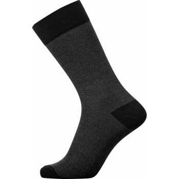 Egtved Strømper Bamboo Sock Sort Str 40/45 Herre